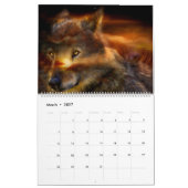Spirit Wolves Art Calendar Kalender (Mar 2027)