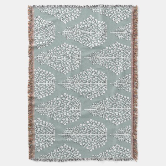 SPIRIT zilverwit Deken (Voorkant Verticaal)