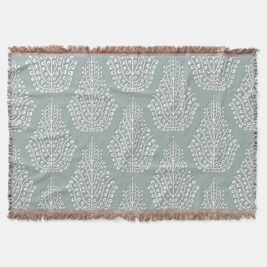 SPIRIT zilverwit Deken (Voorkant)