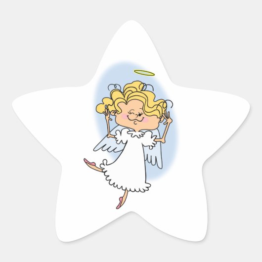 Spirited Angel Sticker (Voorkant)