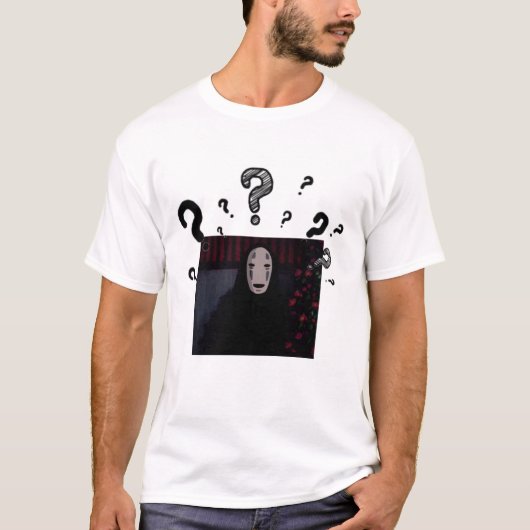 Spirited away kaonashi t-shirt (Voorkant)