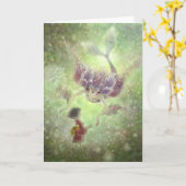 Spirited Away Wenskaart Kaart (Gele Bloem)