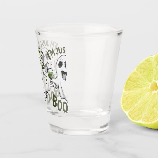 Spirited Cheers / Brindes Espirituosos Shot Glas (Rechts)