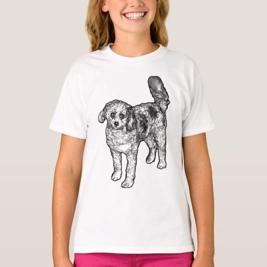 Spirited Dot Glow T-shirt (Voorkant)