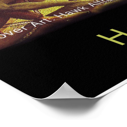 Spirits branden en genieten van gezond Poster (Hoek)