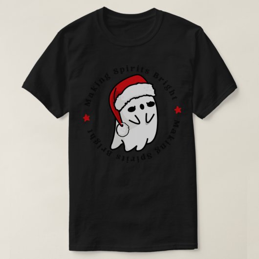 Spirits Bright maken 2 T-shirt (Design voorkant)
