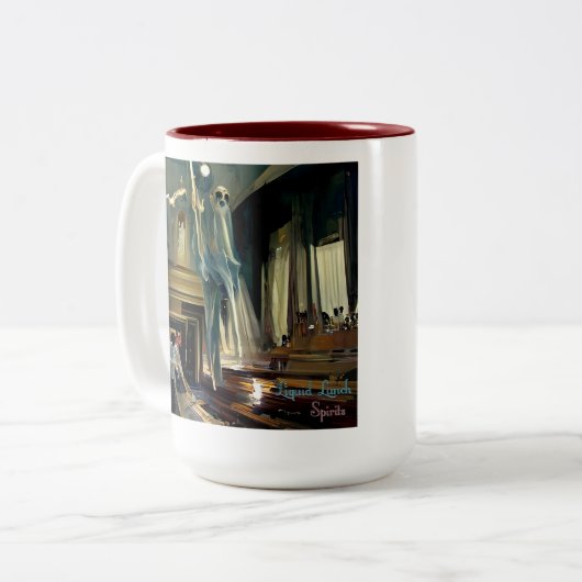 Spirits Coffee Mok (Voorkant links)