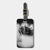 spirits en kippen 2 bagagelabel (Voorkant verticaal)