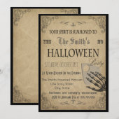 Spirits Halloween-feest uitnodiging (Voorkant / Achterkant)