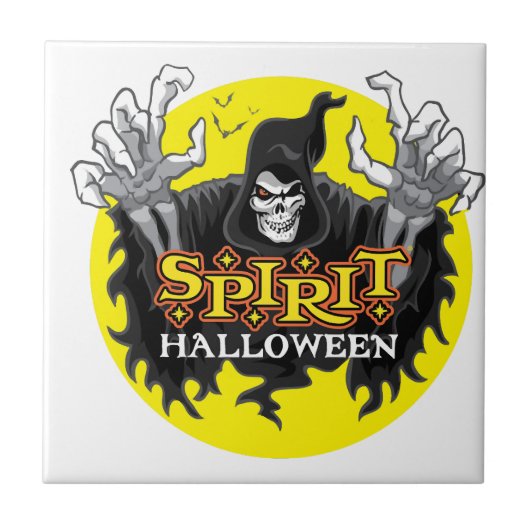 Spirits Halloween Tegeltje (Voorkant)