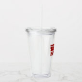 Spirits helder maken - Kerstretro Acryl Drinkbeker (Rechts)