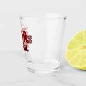 Spirits helder maken - Kerstretro Shot Glas (Rechts)
