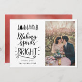 Spirits helder maken | Script Kerstfoto Feestdagenkaart (Voorkant / Achterkant)