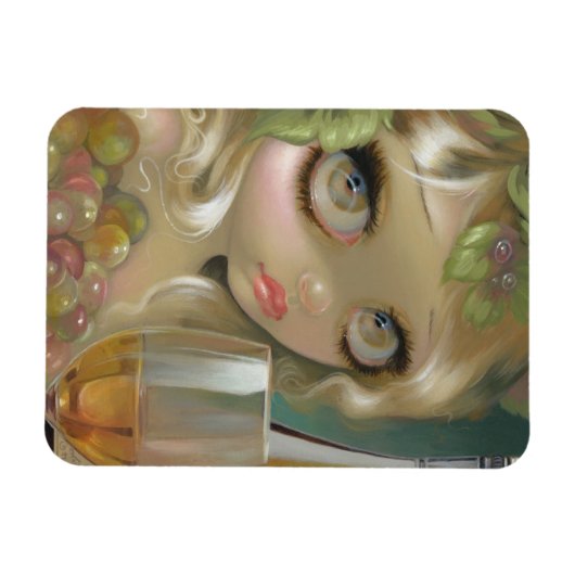 "Spirits of the Vine: Chardonnay" Flex Magnet Magneet (Horizontaal)