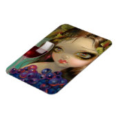 "Spirits of the Vine: Merlot" Flex Magnet Magneet (Linkerzijde)