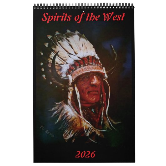 Spirits of the West Calendar Kalender (Hoes)