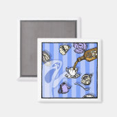 Spirits - Pop Gothic Nightmare Surreal Cartoon Magneet (Voorkant / Achterkant)