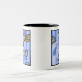 Spirits - Pop Gothic Nightmare Surreal Tweekleurige Koffiemok (Center)