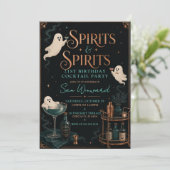 Spirits & Spirits 21e verlichtingspartij Kaart (Staand voorkant)
