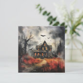 👻 Spirits & Spirits Soiree! 🥂👻 Halloween Kaart (Staand voorkant)