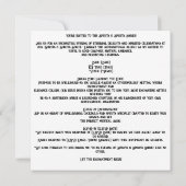 👻 Spirits & Spirits Soiree! 🥂👻 Halloween Kaart (Achterkant)