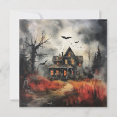 👻 Spirits & Spirits Soiree! 🥂👻 Halloween Kaart (Voorkant)