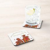 SPIRITS VAN CHRISTMAS EN NIEUW JAAR BIER ONDERZETTER (Rechterzijde)