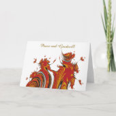 SPIRITS VAN CHRISTMAS FEESTDAGEN KAART (Voorkant)