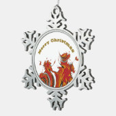 SPIRITS VAN CHRISTMAS TIN SNEEUWVLOK ORNAMENT (Rechts)