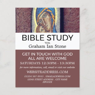 Spiritual Art Decor, Christian Bible Class Advert Flyer