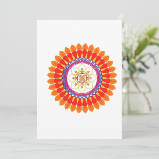 Spiritual Boho  Kaart (Staand voorkant)