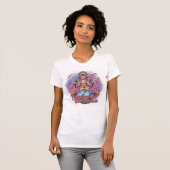 Spiritual But Still Fabulous — Enlightenment Glam T-shirt (Voorkant volledig)