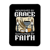 Spiritual Faith and Grace – Uplifting Christian Magneet (Verticaal)