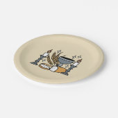 Spiritual Faith and Grace – Uplifting Christian Papieren Bordje (Gekanteld)