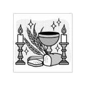 Spiritual Faith and Grace – Uplifting Christian Rubberstempel (Afrduk)