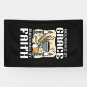 Spiritual Faith and Grace – Uplifting Christian Spandoek (Horizontaal)