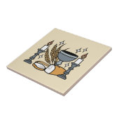 Spiritual Faith and Grace – Uplifting Christian Tegeltje (Zijkant)