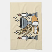 Spiritual Faith and Grace – Uplifting Christian Theedoek (Verticaal)