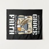 Spiritual Faith and Grace – Uplifting Christian Wandkleed (Voorkant (horizontaal))