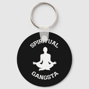 Spiritual Gangsta T-shirts - Yoga T-shirts voor ma Sleutelhanger