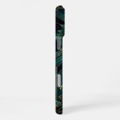 Spiritual Gold Teal iPhone 16 Pro Max Case Hoesje (Rechterkant)