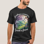 Spiritual Growth - From Darkness to Light T-shirt (Voorkant)