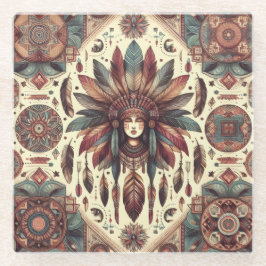 Spiritual Guidance  Glazen Onderzetter