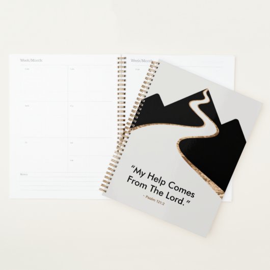 Spiritual  Guided Mountain Path design Planner (Display)