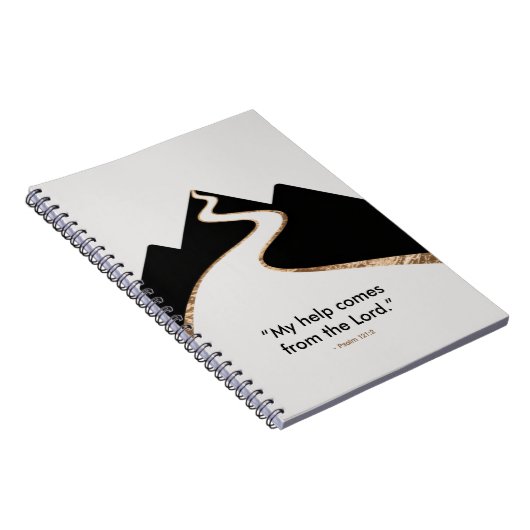 Spiritual Journey Notebook - Guided Mountain Path  Notitieboek (Rechterzijde)