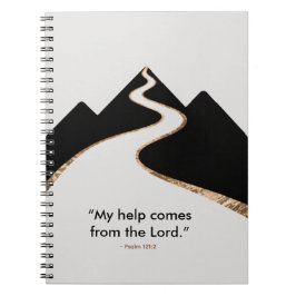Spiritual Journey Notebook - Guided Mountain Path  Notitieboek
