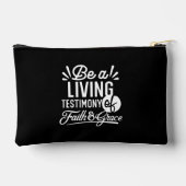 Spiritual Living Testimony Faith and Grace Quote Etui (Achterkant)