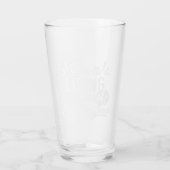 Spiritual Living Testimony Faith and Grace Quote Glas (Achterkant)