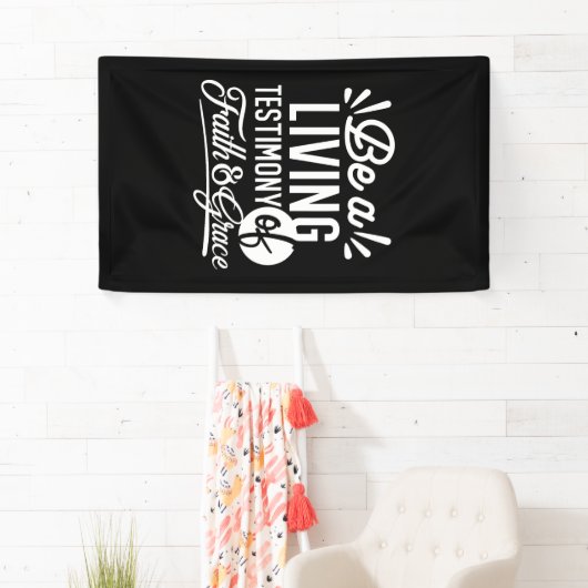 Spiritual Living Testimony Faith and Grace Quote Spandoek (Insitu)