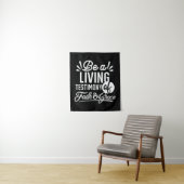 Spiritual Living Testimony Faith and Grace Quote Wandkleed (In situ)